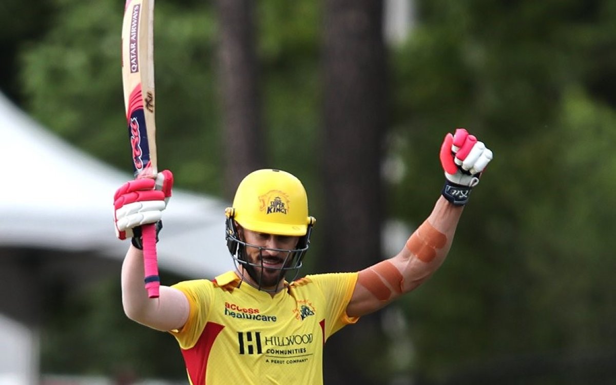 Du Plessis  Ton In Vain As Texas Super Kings Vs Washington Freedom Match Washed Out