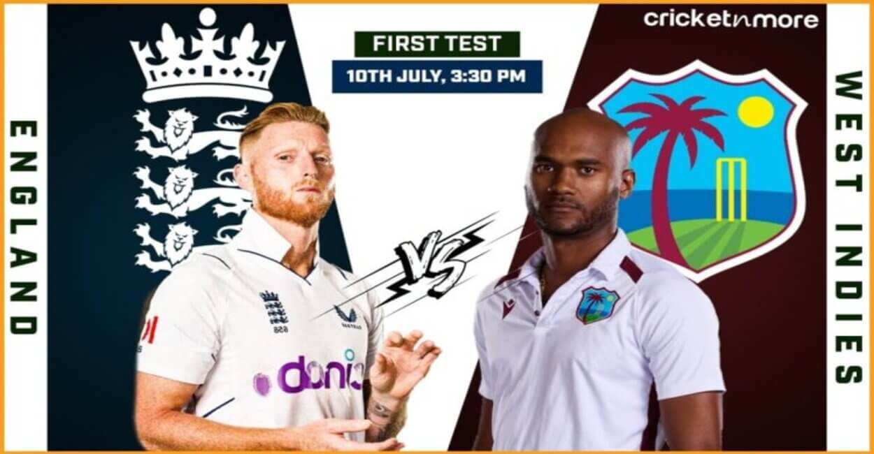 ENG VS WI: Dream11 Prediction 1st Test, England vs West Indies Test Series 2024