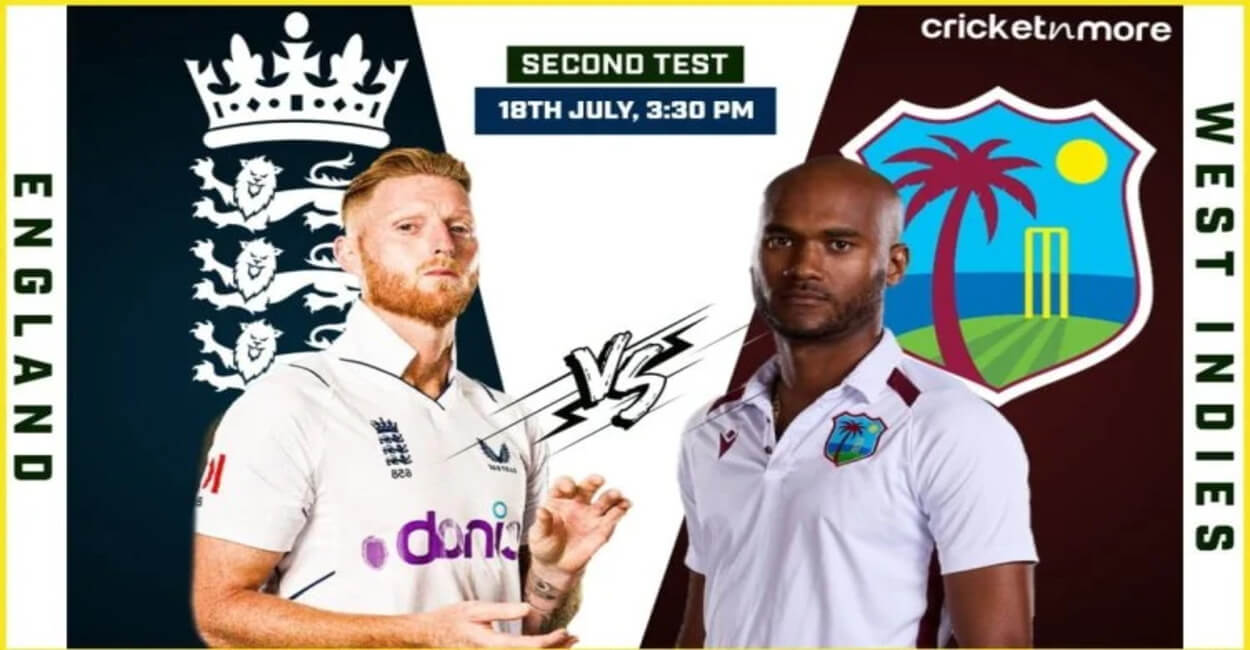 ENG VS WI: Dream11 Prediction 2nd Test, England vs West Indies Test Series 2024