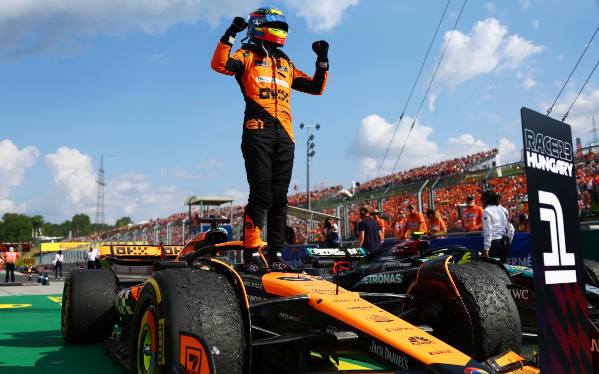 F1: Oscar Piastri Wins Maiden GP Title Amid McLaren Drama In Hungary