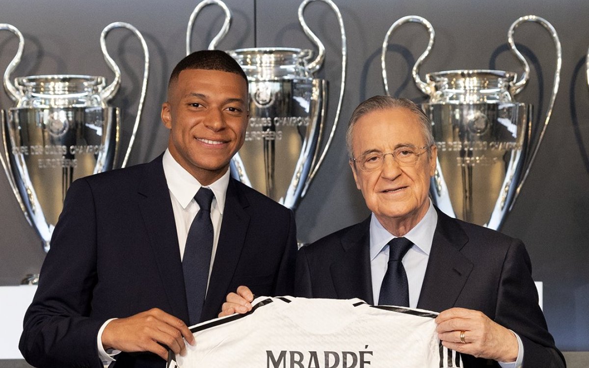 'I’m going to give my life to this club', vows Mbappe to Real Madrid fans