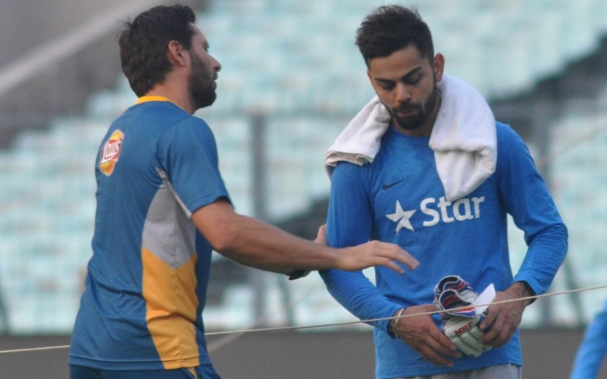 In Pakistan, Virat Kohli Will Forget The Love He Has Received In India , Says Shahid Afridi