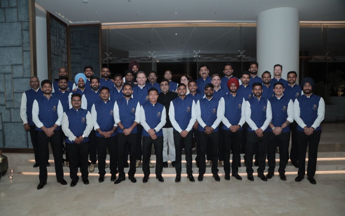 Indian Men’s Hockey Contingent Departs With The 2024 Paris Olympics In Sight