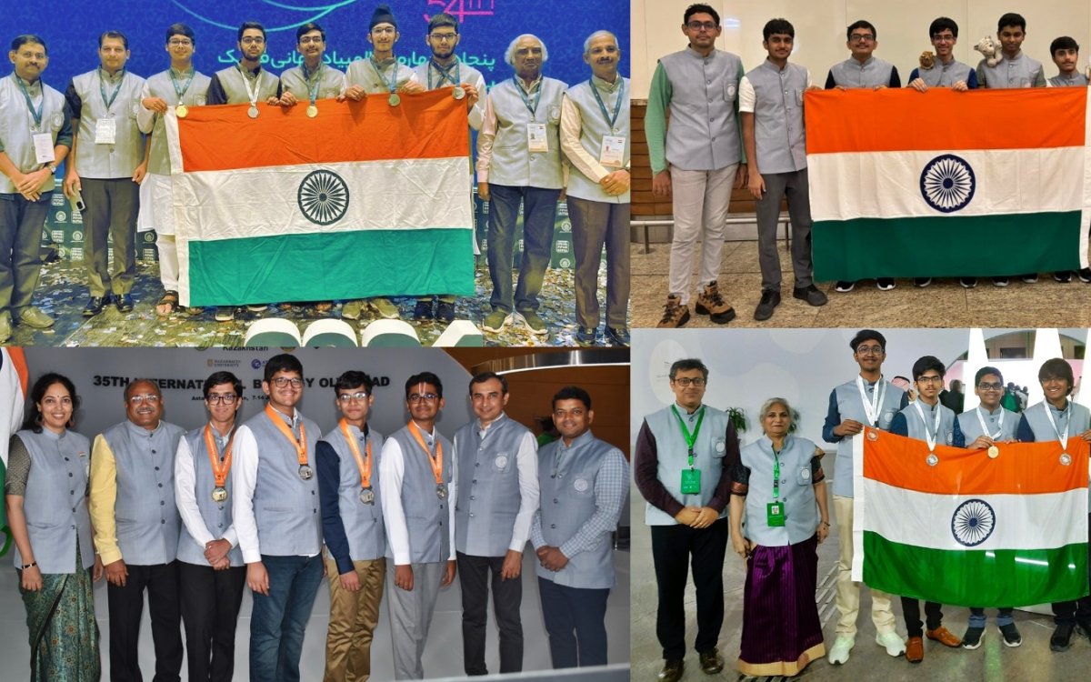 Indian Students Win Laurels At 4 Academic Olympiads