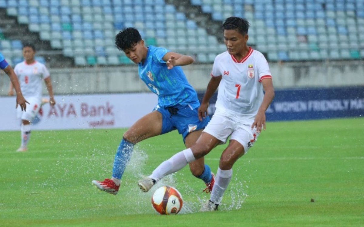 International Friendly: Pyari Xaxa Finds The Back Of The Net Again As Blue Tigresses Hold Myanmar To A 1-1 Draw