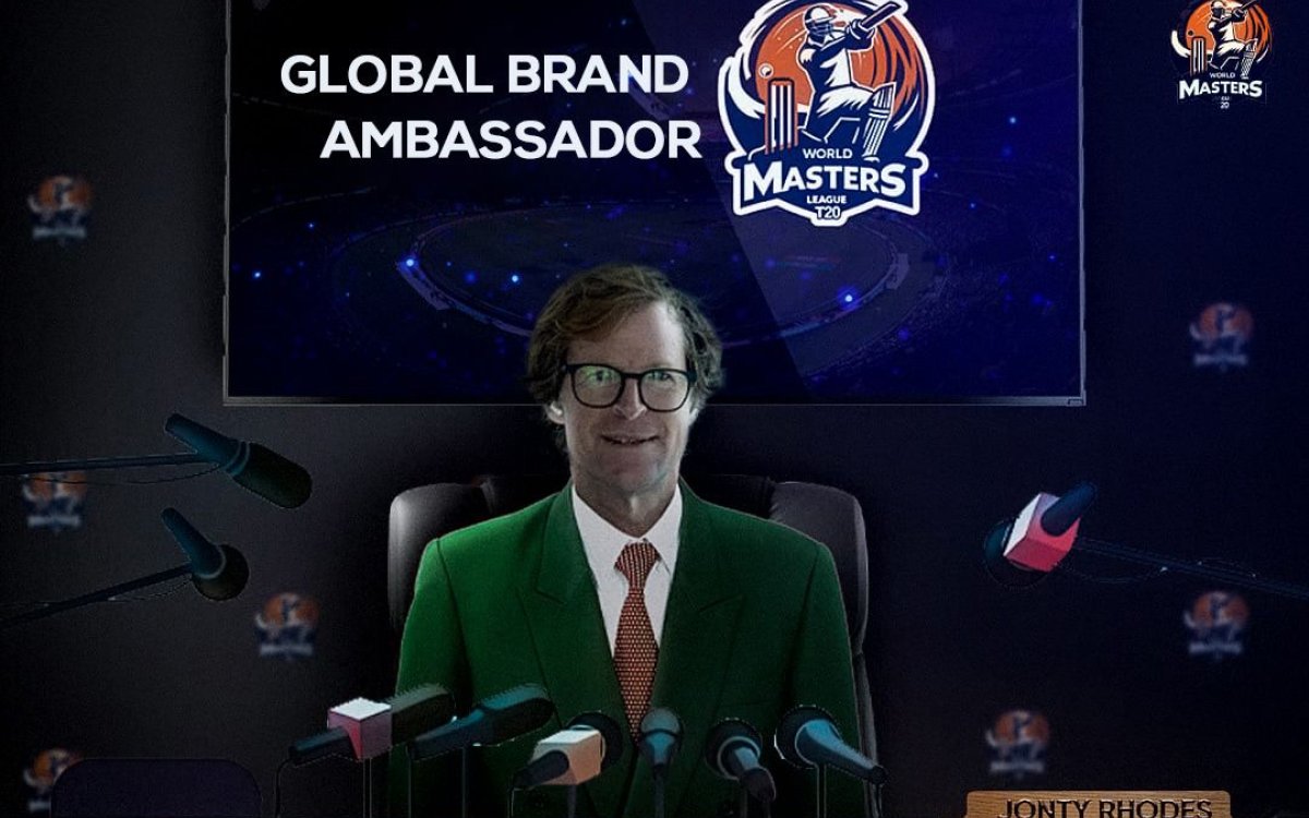 Jonty Rhodes Joins World Masters League T20 As Brand Ambassador For 2024 Season