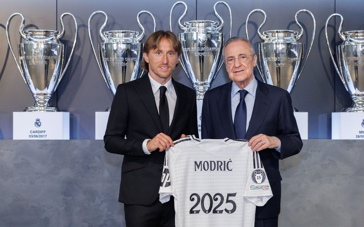 Modric Extends Contract With Real Madrid Until 2025, Appointed Club Captain