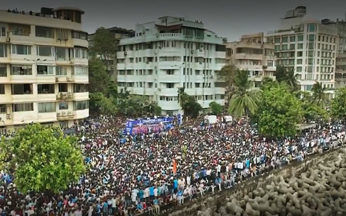 Mumbai Erupts To Celebrate  Team India Festival  With T-20 World Cup Victors