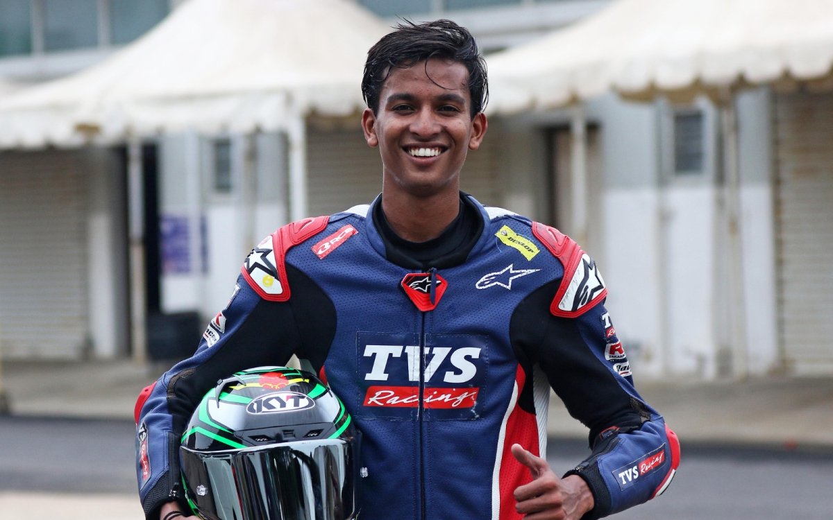 National Motorcycle Racing: Double delight for Pune teenager Sarthak Chavan