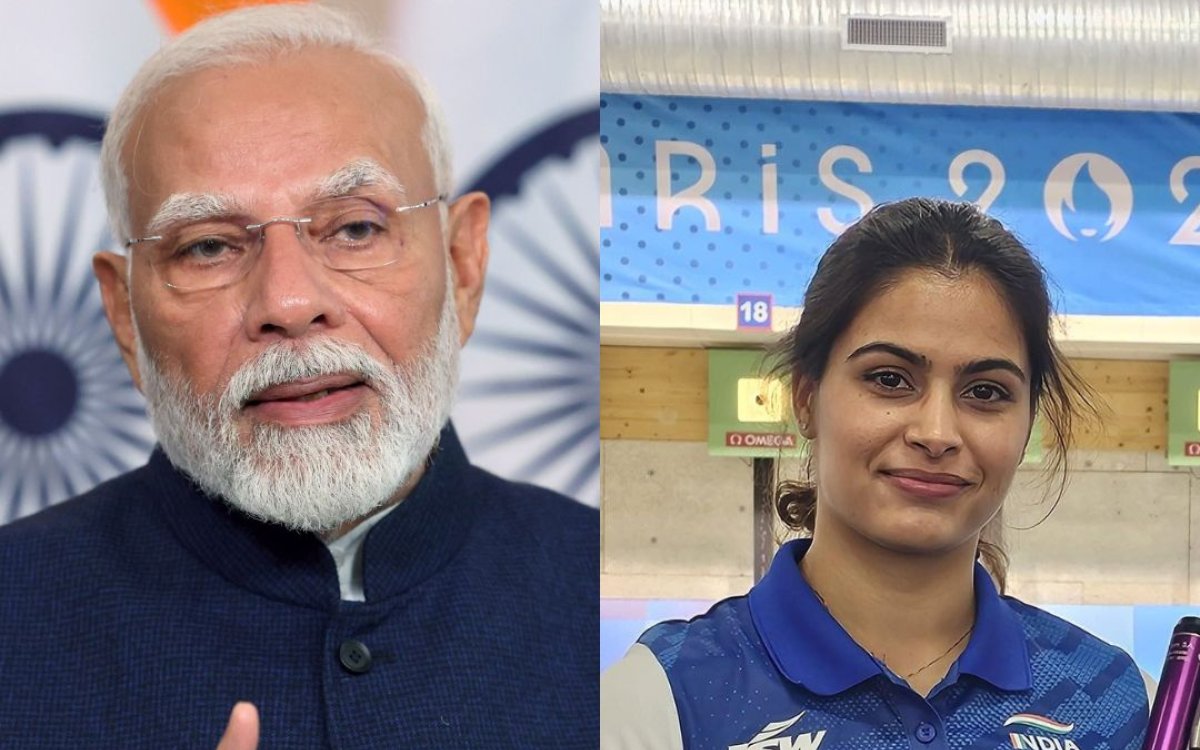 Paris Olympics: PM Narendra Modi Congratulates Manu Bhaker On ‘incredible Achievement’