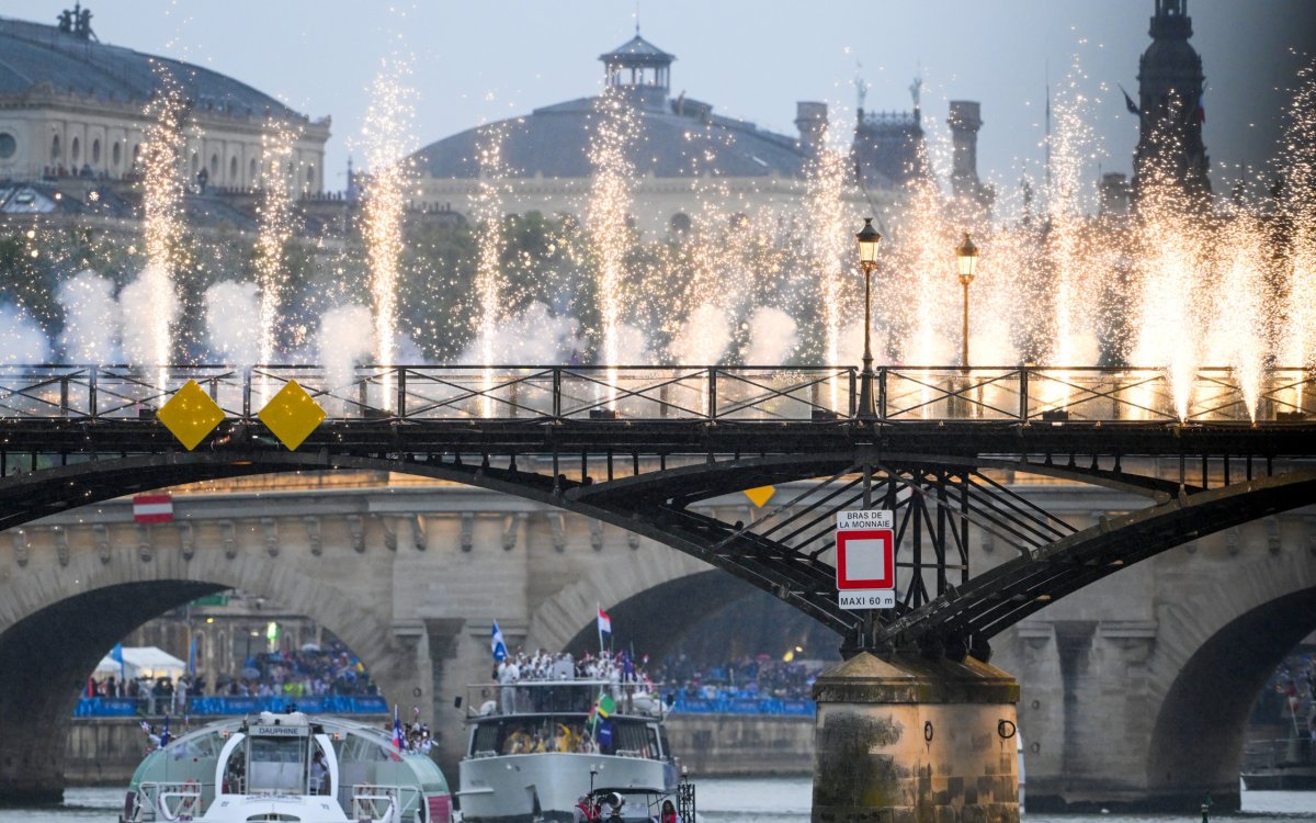 Paris Olympics: Sindhu, Sharath Lead India As Games Start With Spectacular Opening Ceremony (Ld)