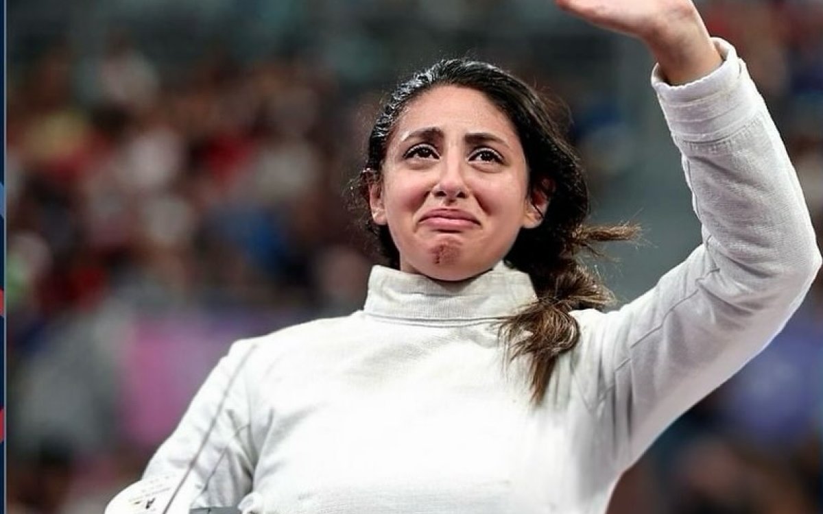 Paris Olympics:  This Time Carrying A Little Olympian , Egyptian Fencer Nada Hafez Competes While 7 Months Pregnant