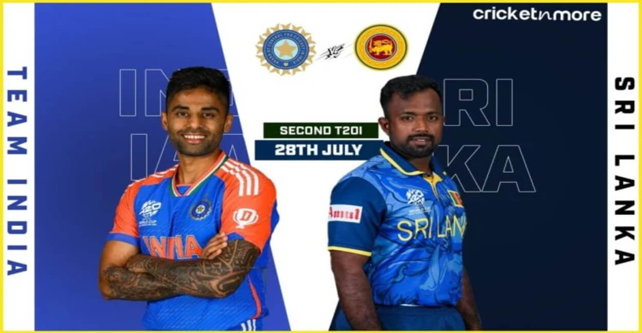 SL vs IND: Dream11 Prediction 2nd T20, Sri Lanka vs India T20 Series 2024