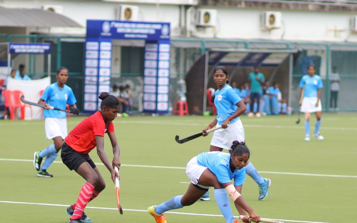 Sub-jr Women s South Zone Hockey: Andhra, T.N, And Kerala Win On Day 3