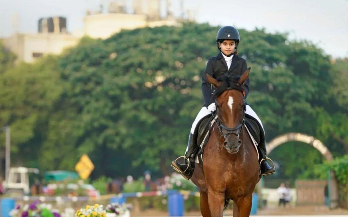 Taarini Lodha, 11, tops qualifying for Junior National Equestrian Championship