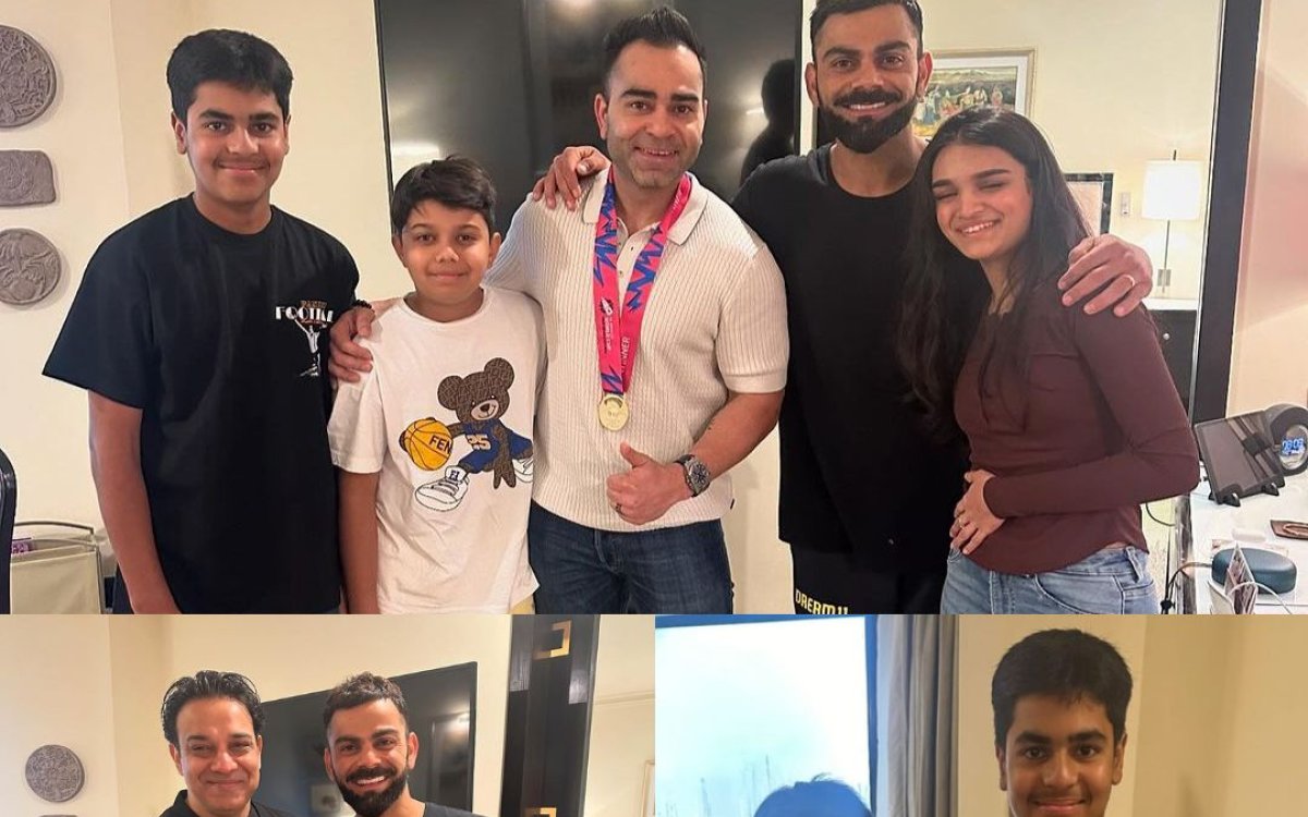 Virat Kohli Celebrates T20 World Cup Victory With Family In Delhi