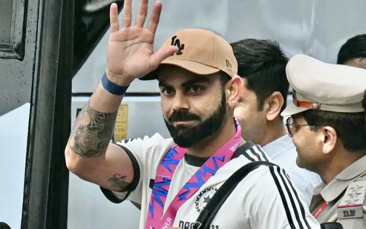 Virat Kohli Leaves For London After Victory Celebration In Mumbai