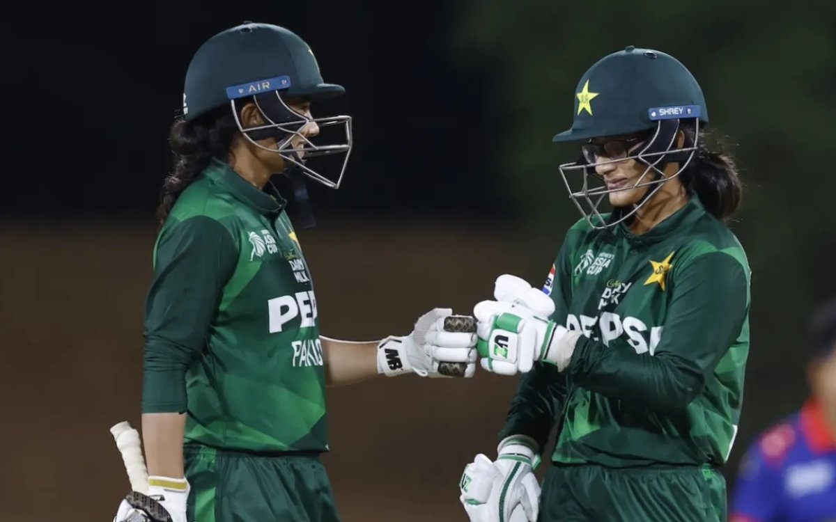 Women's Asia Cup: Pakistan serve Nepal 9-wicket defeat for NRR boost