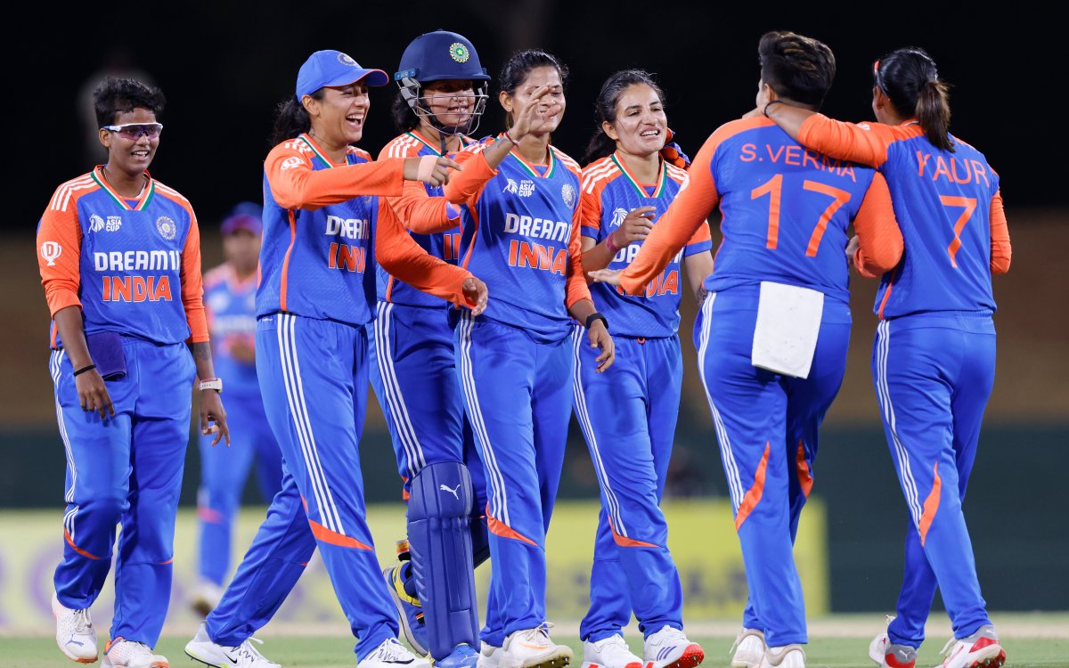 Women’s T20 Asia Cup: Bowlers, Openers Carry India To Seven-wicket Win Over Pakistan (ld)