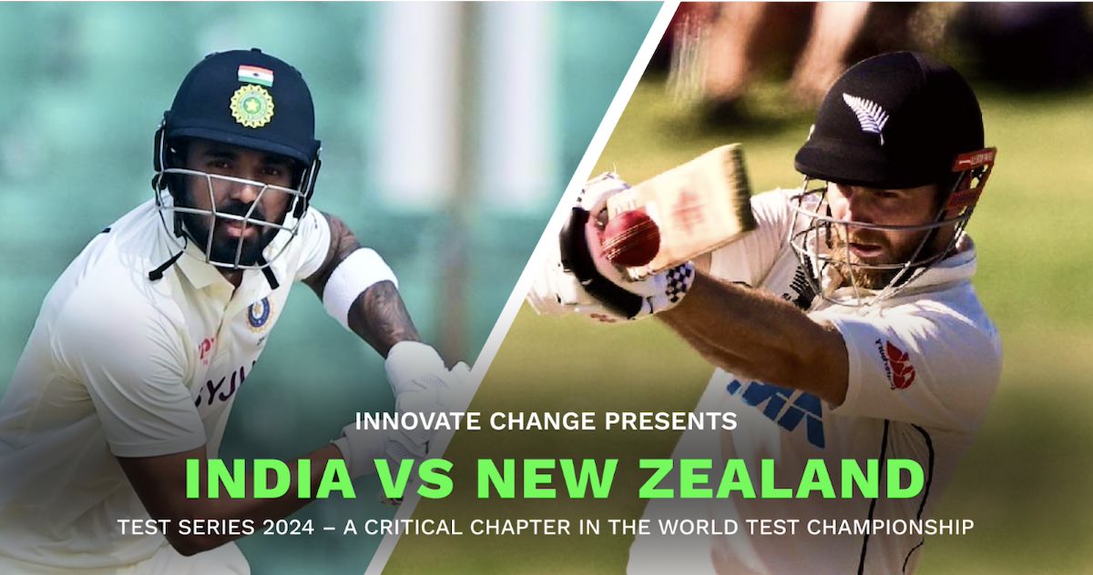 India vs New Zealand Test Series 2024