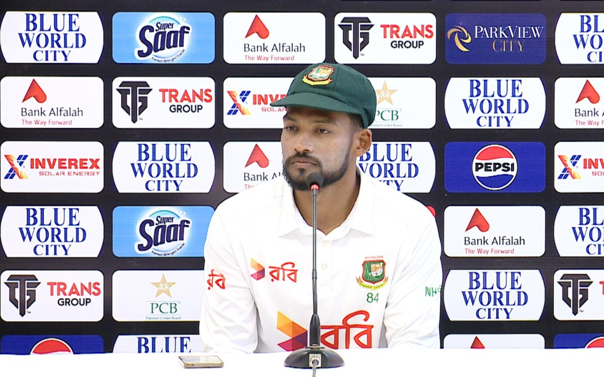 Dedicate Historic Test Win Over Pakistan To Those Who Lost Their Lives In Bangladesh Protest, Says Shanto