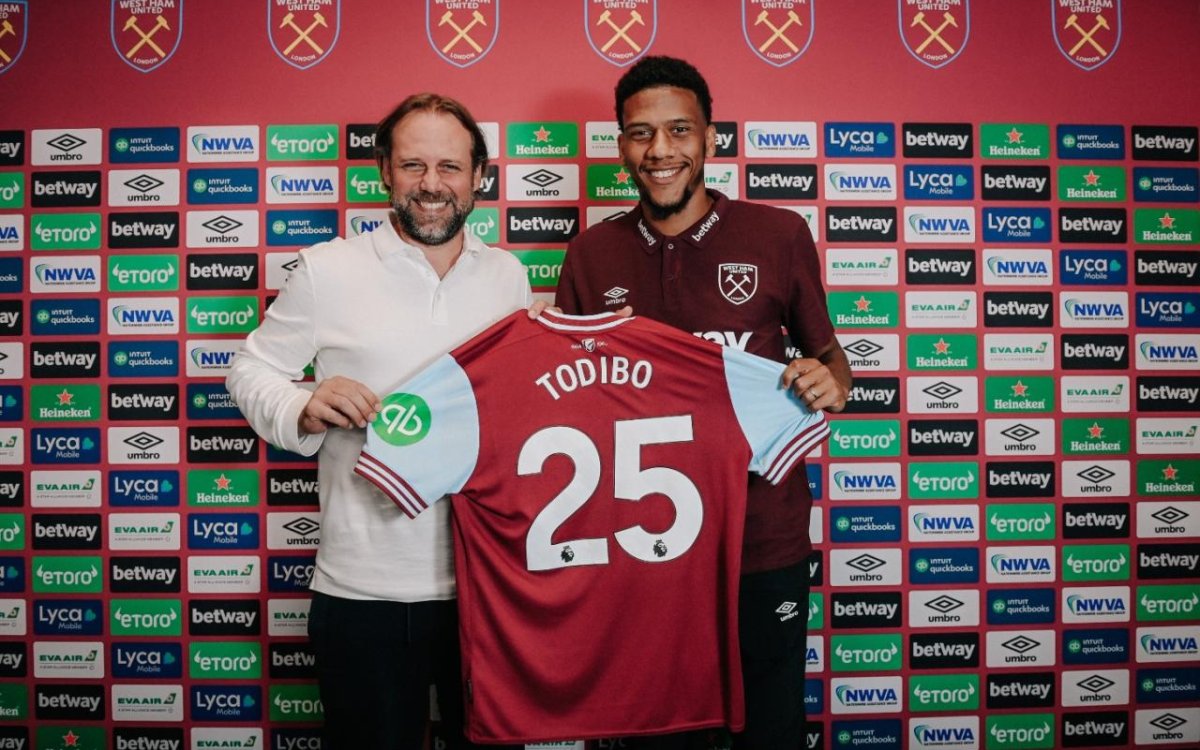 Football: France Defender Jean-Clair Todibo Joins West Ham United On Loan