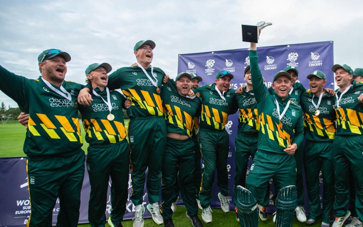 Guernsey beat Denmark to win ICC Men’s T20 World Cup Europe Sub-Regional Qualifier C