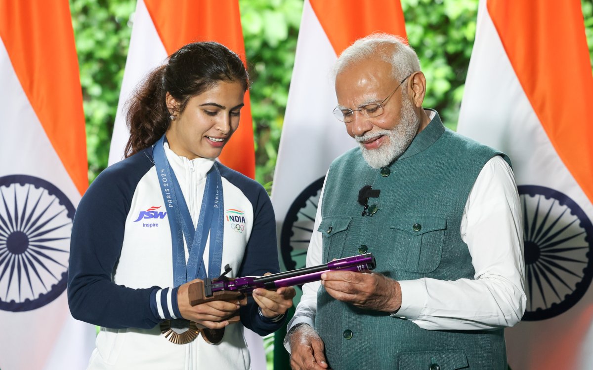 I Was 16 When PM Modi Told Me I Would Be Successful , Recalls Olympic Medallist Manu Bhaker