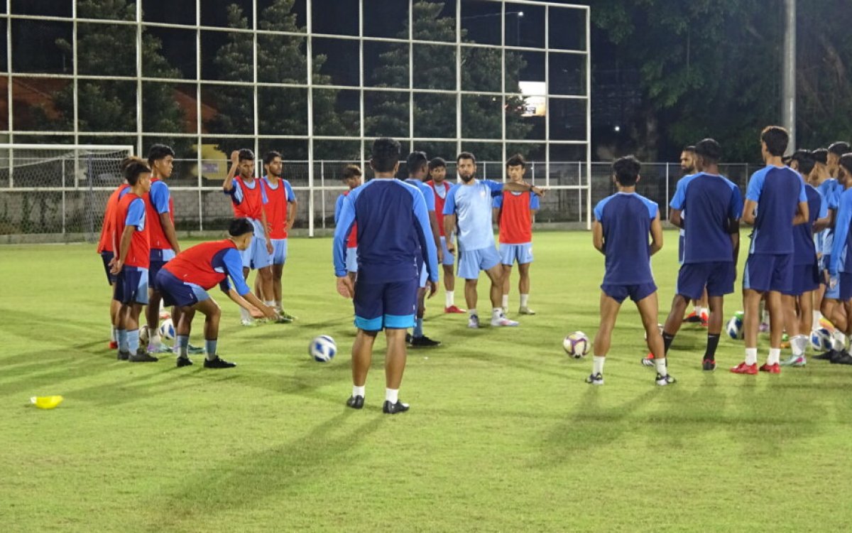 India U17 coach happy with team's preparation ahead of friendlies against Indonesia