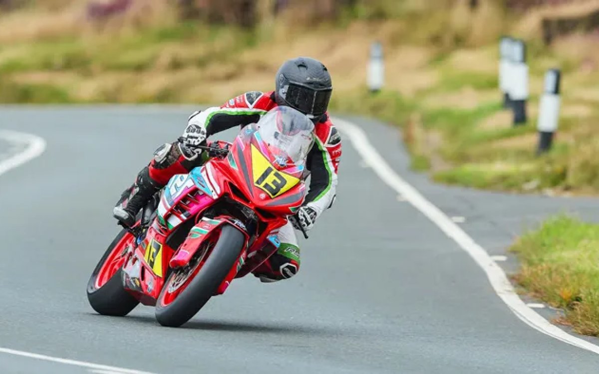 Irish rider Louis O’Regan dies after crash in qualifying session at Manx GP