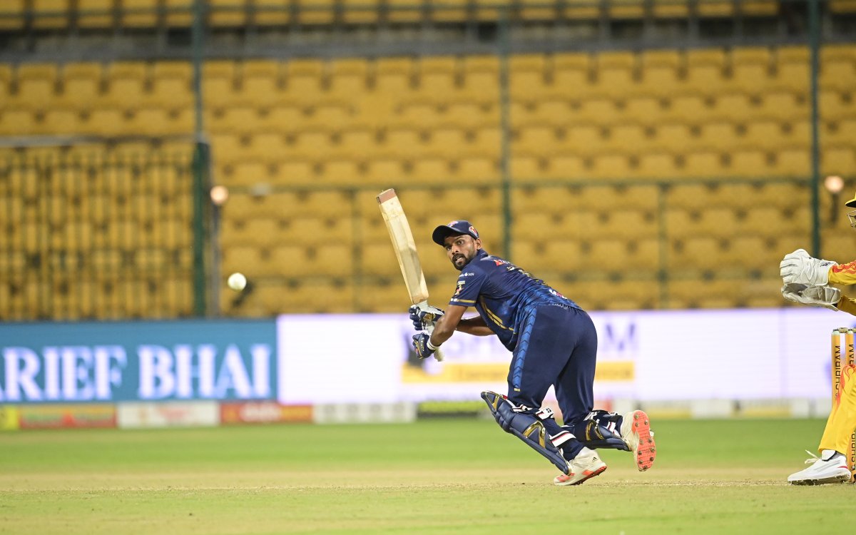 Maharaja T20: Kranthi Kumar Shines As Bengaluru Blasters Edge Out Mangaluru Dragons In Six-run Victory