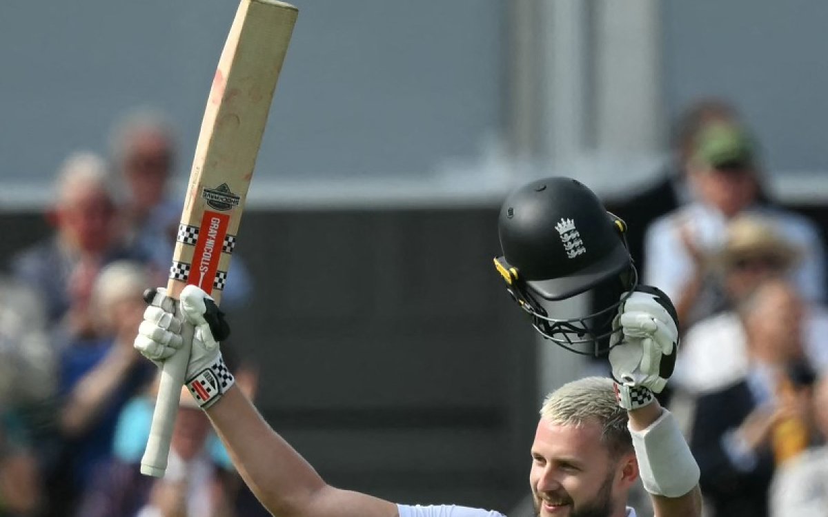 Never thought would get to Lord’s honours board for a hundred, says Gus Atkinson