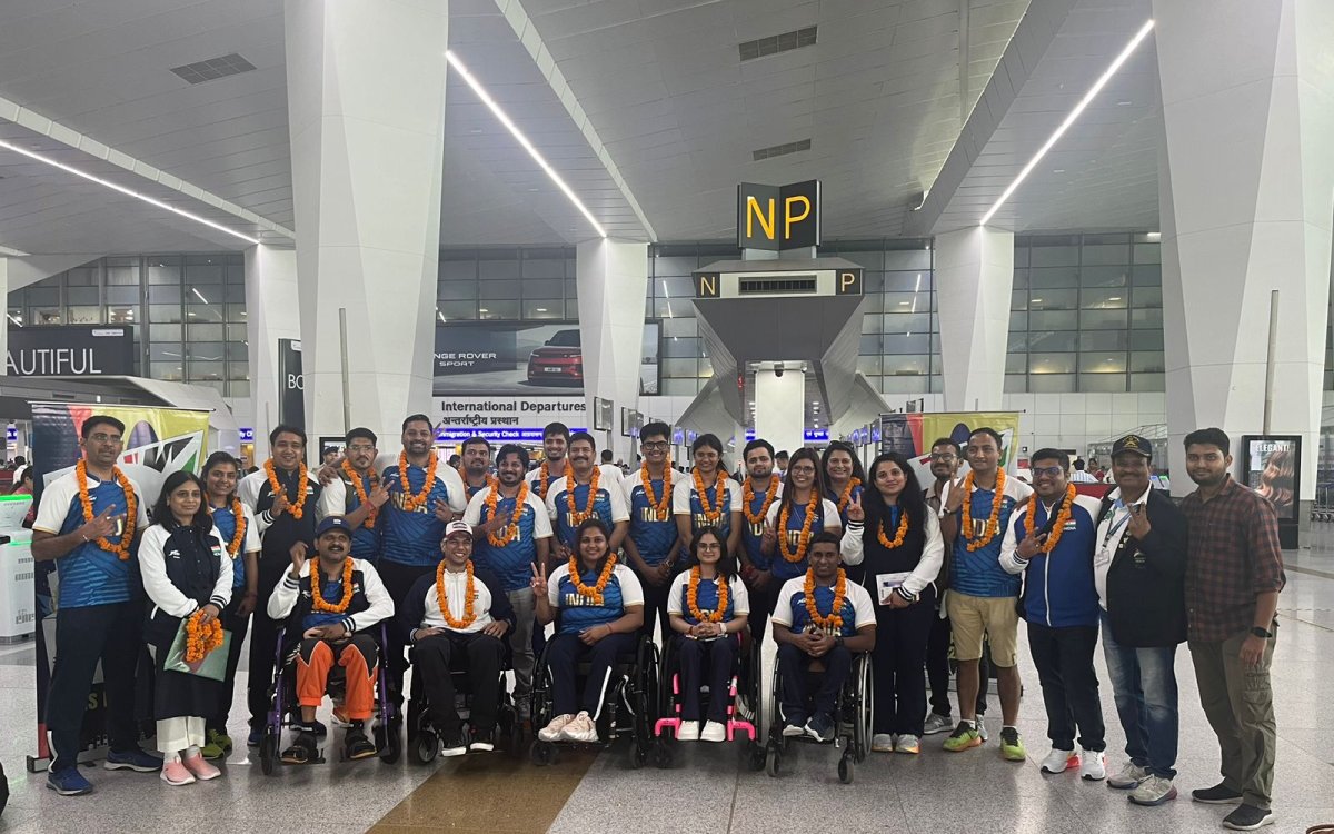 Paralympic Games: Aiming For Glory, Indian Shooting Team Departs For Paris 2024