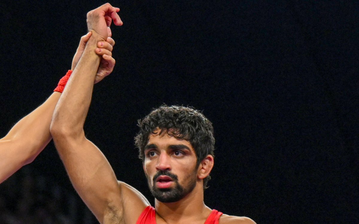 Paris Olympics: Aman Sehrawat enters semifinals of men's 57kg freestyle wrestling