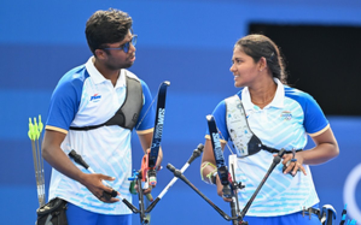 Paris Olympics: Bhakat/Bommadevara lose to USA in archery mixed team bronze match