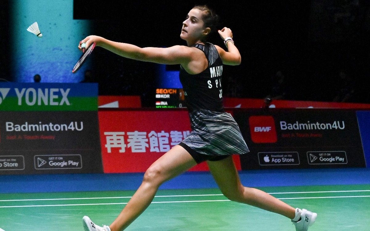 Paris Olympics: Carolina Marin suffers heartbreaking knee injury in badminton semis