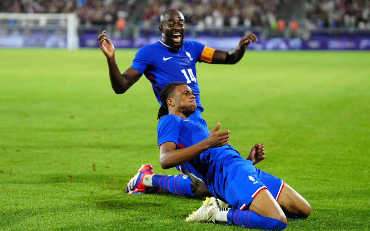 Paris Olympics: France beat Argentina to advance to men's soccer semis