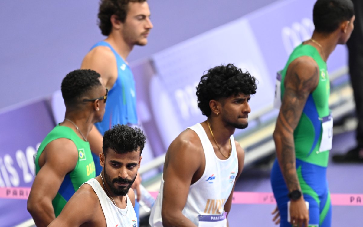 Paris Olympics: Indian Men’s And Women’s 4X400m Relay Team Eliminated In Qualifiers