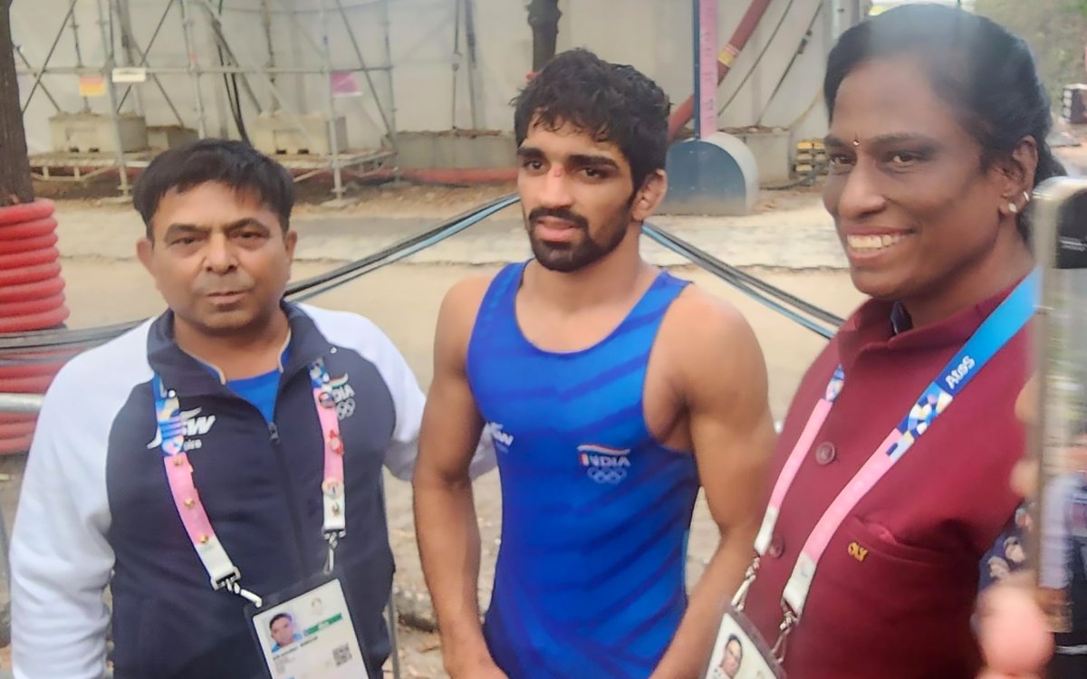 Paris Olympics: Wrestler Aman Sehrawat Wins Bronze, Is Youngest Indian Individual Medal Winner At Games (Ld)