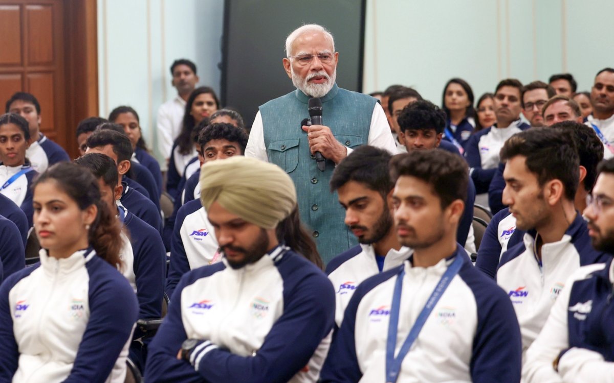 PM Modi asks for athletes' input in India's preparation to host 2036 Olympics