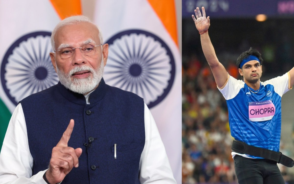 PM Modi Dials Neeraj Chopra, Hails Sportsman Spirit Of Olympian’s Family