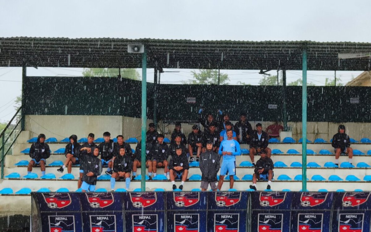 Ricky Meetei And Teammates Await More Action In Rain-drenched Kathmandu