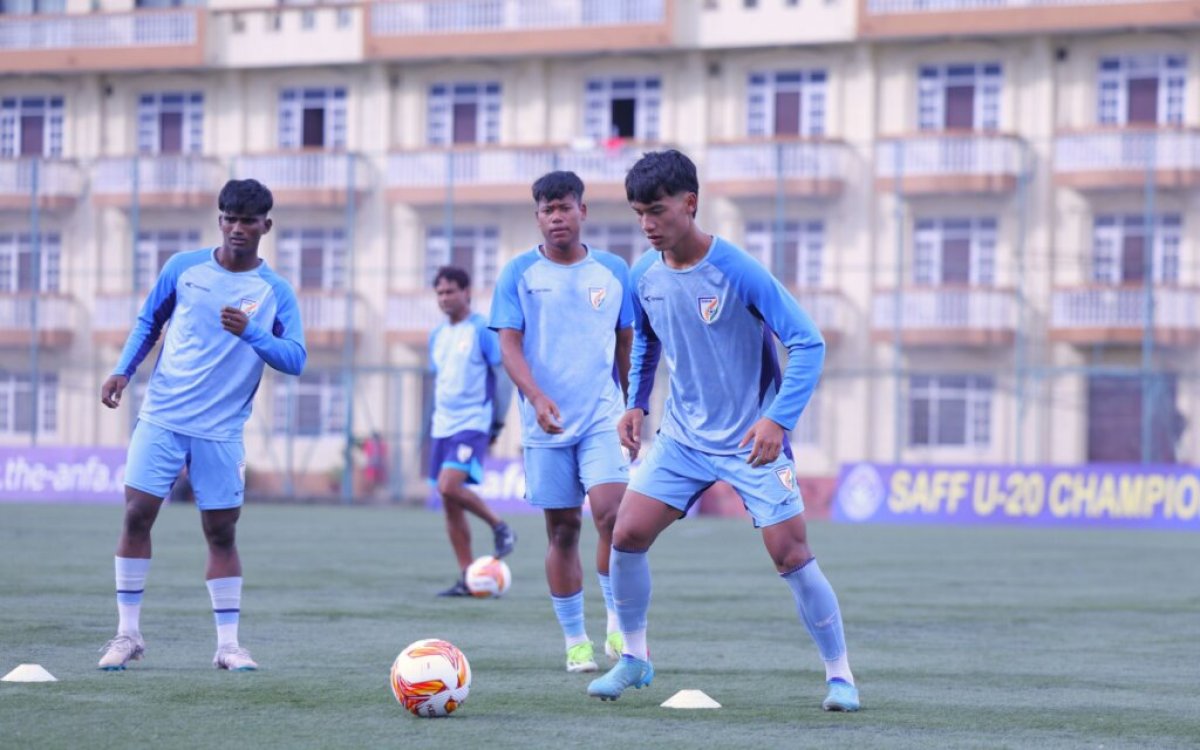 SAFF U20 Championship: India Determined To Make A Winning Start Against Bhutan