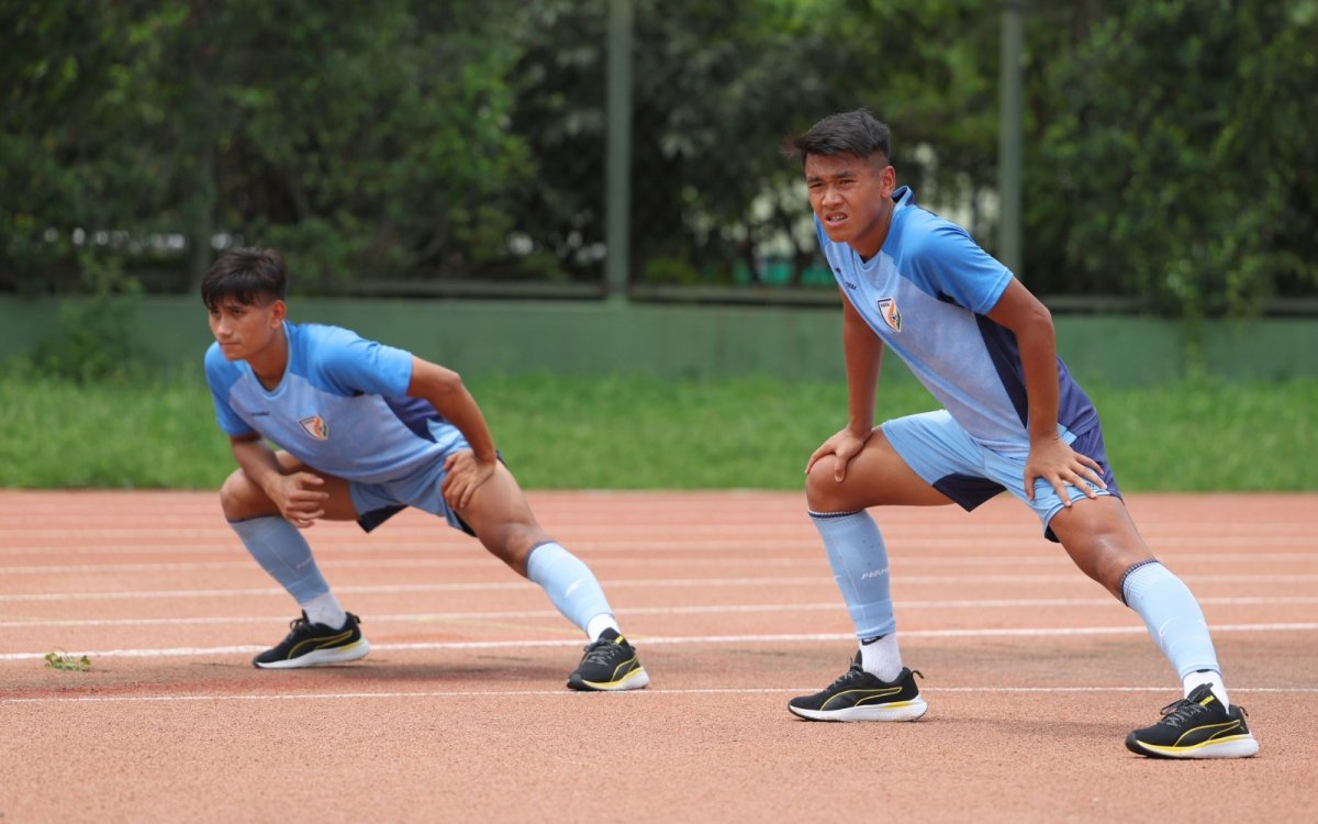 SAFF U20 Championship: Indian Team Braving Weather Ahead Of Key Clash Against Maldives