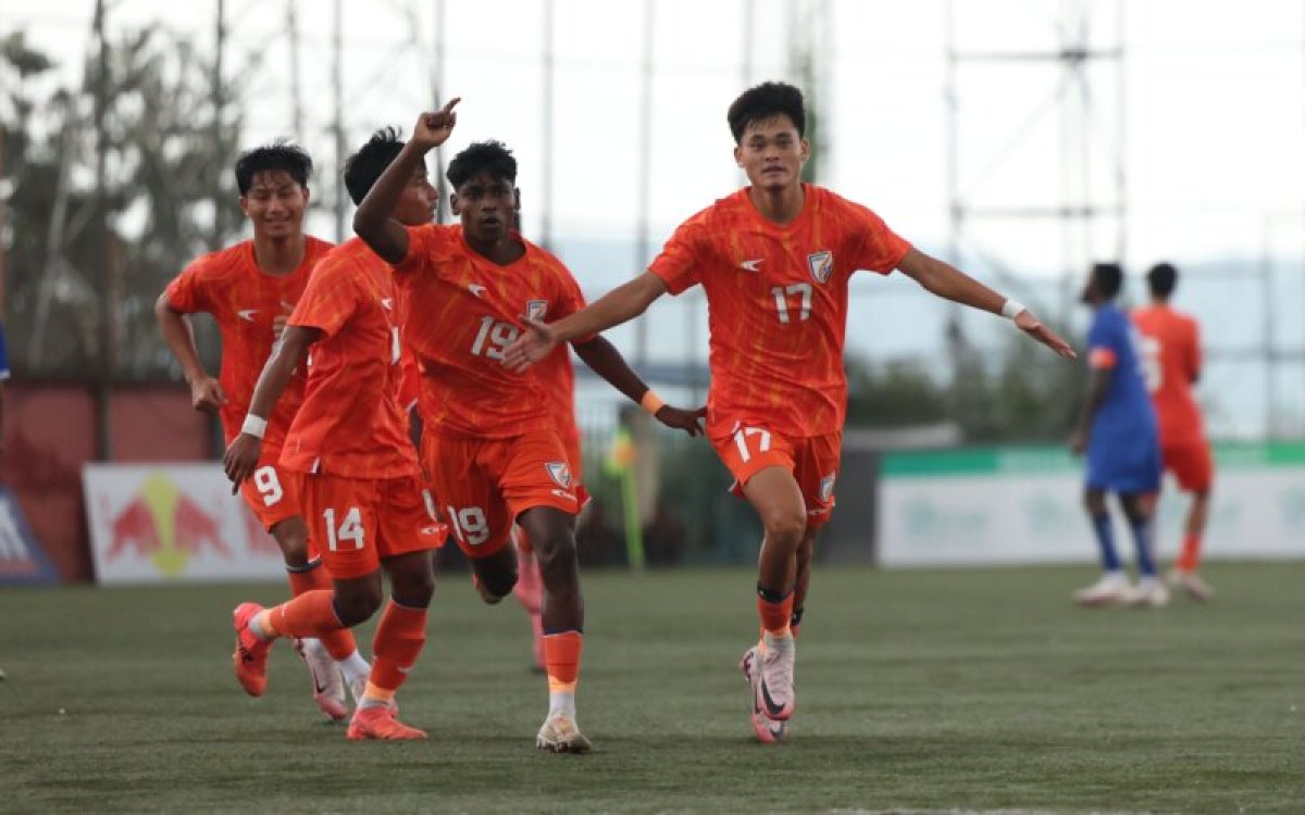 SAFF U20 C ship: Kipgen’s 95th-minute Wonder Strike Seals Semifinal Berth For India