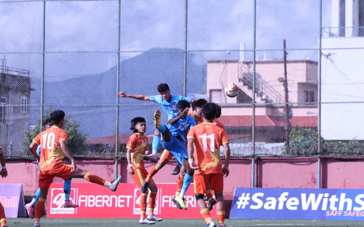 SAFF U20 C'ship: Monirul’s lone goal helps nine-men India see off Bhutan's challenge