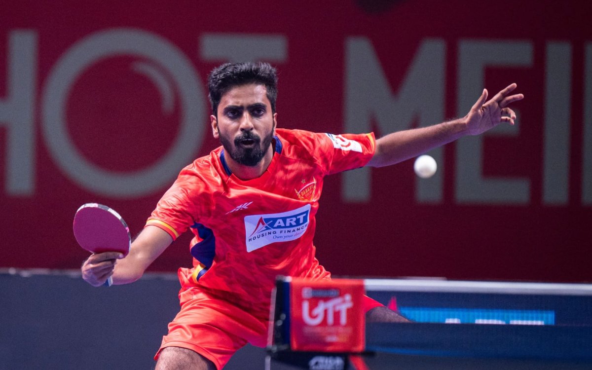 UTT 2024: Inspired Sathiyan Strikes In Dabang Delhi’s 9-6 Win Over Goa Challengers