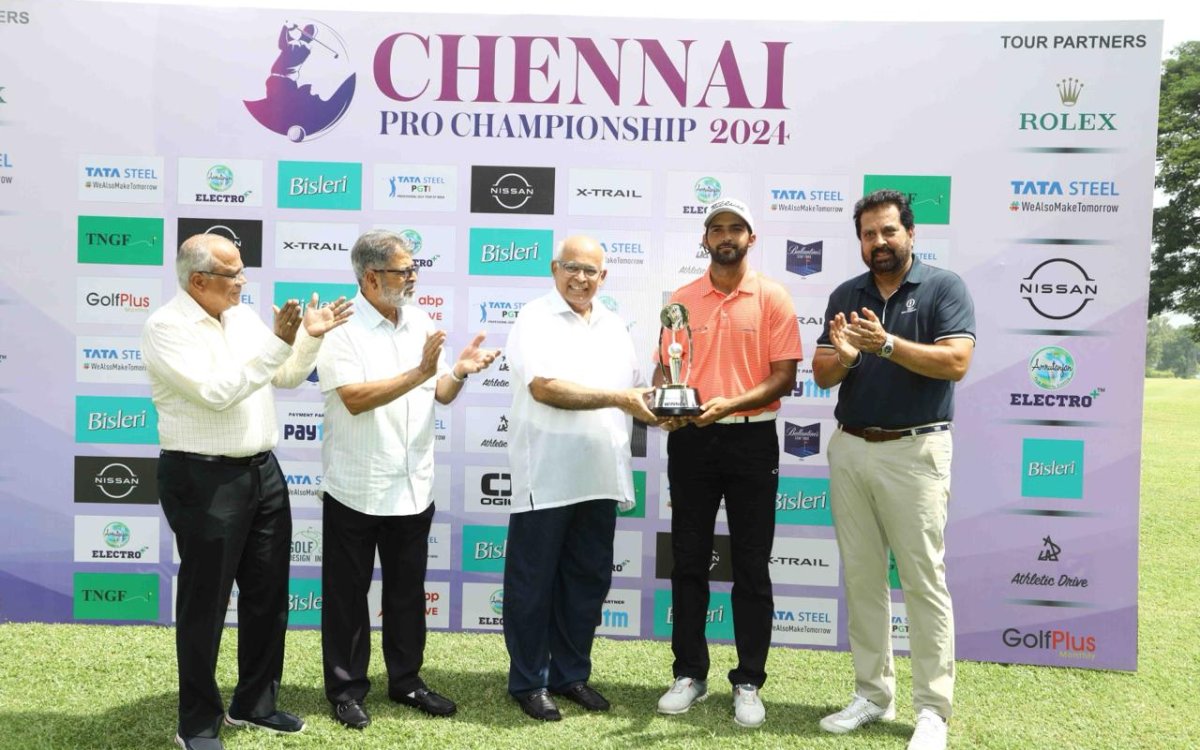 Valiant final round 69 earns Dhruv Sheoran maiden title on PGTI at Chennai Pro Championship