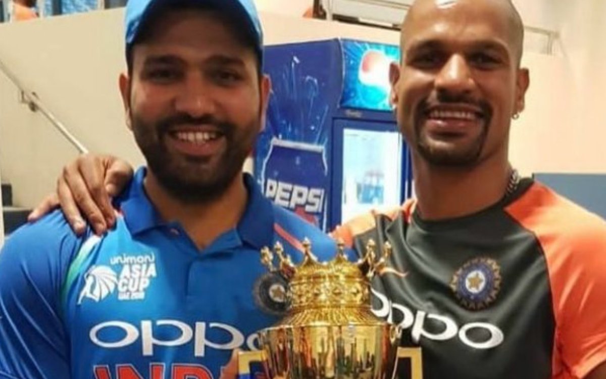 ‘You always made my job easier from the other end’: Rohit Sharma on Dhawan’s retirement