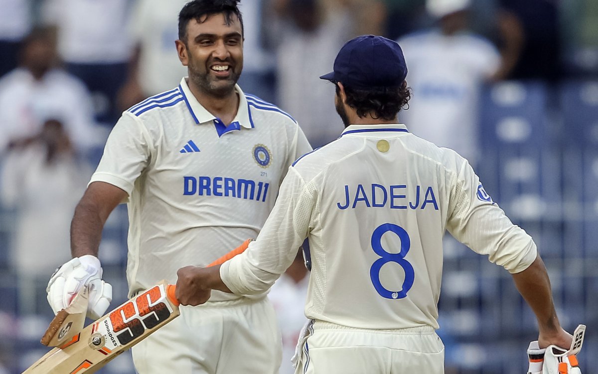 1st Test: Ashwin Credits Jadeja For 195 Unbeaten Partnership In Chennai Heat